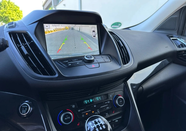Ford Kuga cena 69999 przebieg: 91000, rok produkcji 2017 z Sośnicowice małe 667